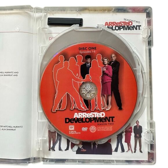 Arrested Development DVD Lot Seasons 2 & 3 Comedy TV Show Box Set (5 Discs) - Picture 5 of 13
